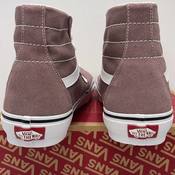 Vans WMNS High-Top Sneakers Brown White Sk8-Hi TaperedColor Theory Antler