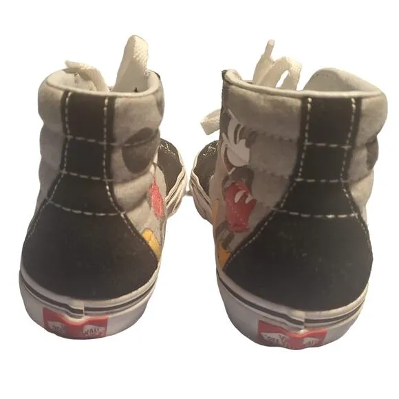 Vans x Disney Youth 4 Women's 5.5 Mickey Mouse Shoes High Top Skateboard