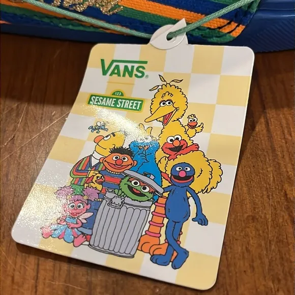 Vans x Sesame Street Bert and Ernie La Costa Slides Sandals shoes Men’s 13