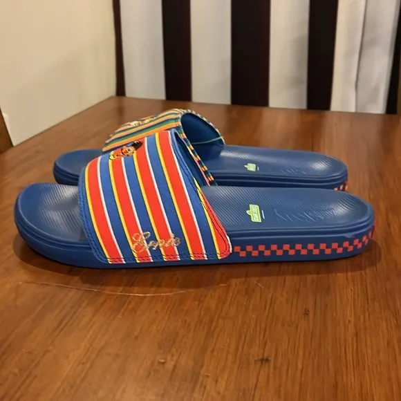 Vans x Sesame Street Bert and Ernie La Costa Slides Sandals shoes Men’s 13