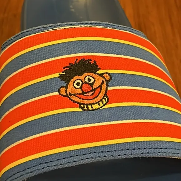 Vans x Sesame Street Bert and Ernie La Costa Slides Sandals shoes Men’s 13