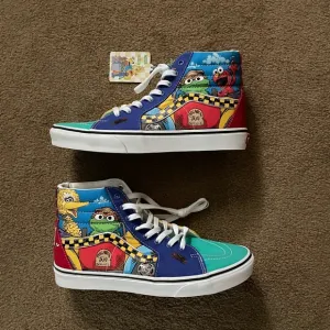 Vans x Sesame Street Sk8-High “Oscar's Taxi Service” Men’s Sz 10 Shoes (NO BOX)