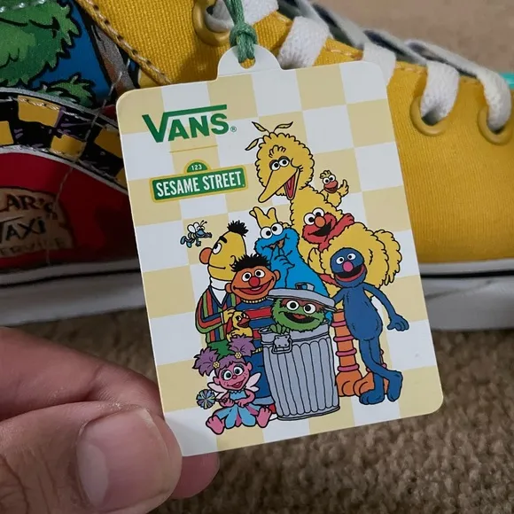 Vans x Sesame Street Sk8-High “Oscar's Taxi Service” Men’s Sz 10 Shoes (NO BOX)