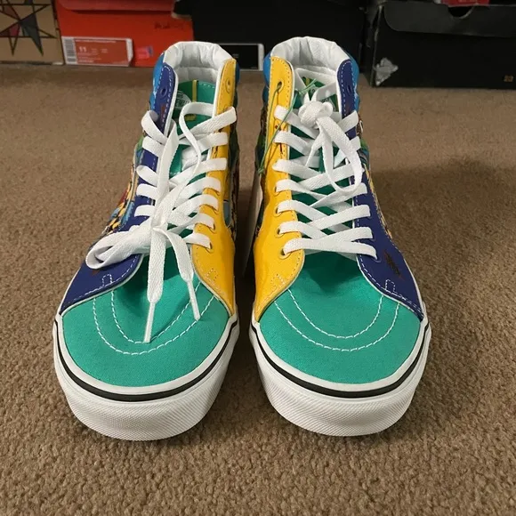 Vans x Sesame Street Sk8-High “Oscar's Taxi Service” Men’s Sz 10 Shoes (NO BOX)