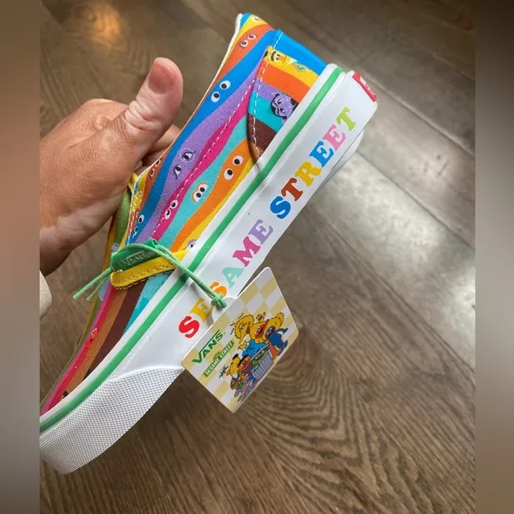 Vans x Sesame Street Slip On Shoes Kids size 3
