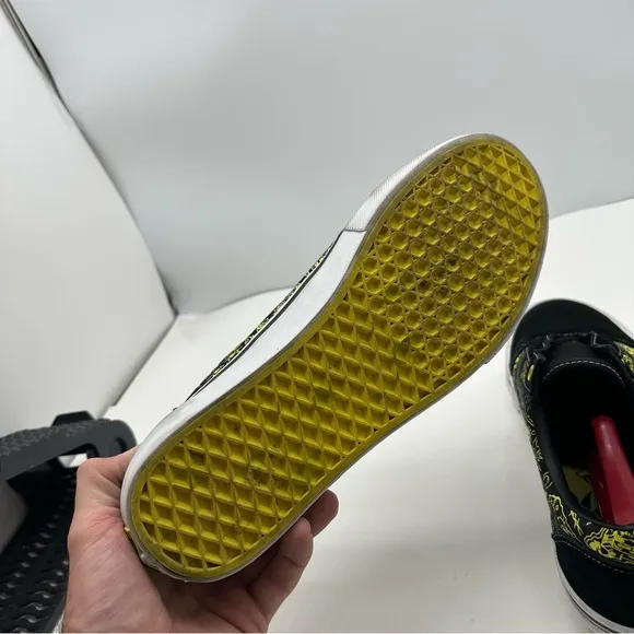 Vans X SpongeBob Mens 11.5 Old Skool Gigliotti Skateboard Shoes Sneakers Low