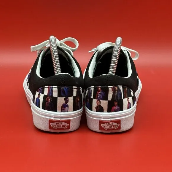 Vans x Stranger Things Customs Character Checkerboard ComfyCush Men's 6/Wom 7.5