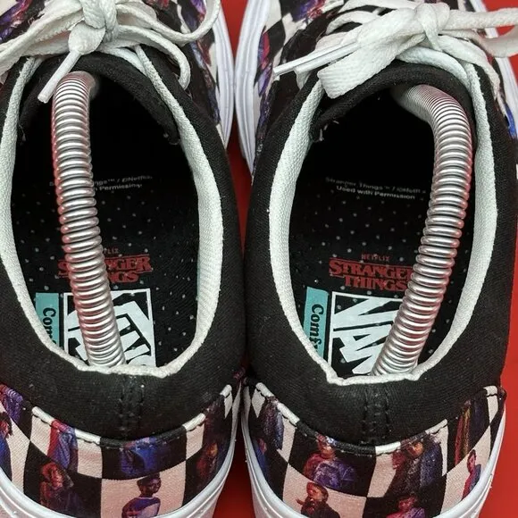 Vans x Stranger Things Customs Character Checkerboard ComfyCush Men's 6/Wom 7.5