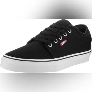 Vans Youth Skate Chukka Low Shoes in Black