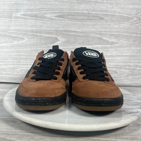 Vans Zahba x Zion Wright VR3 Mens 6 Skate Shoes Brown Suede Skateboard Sneakers