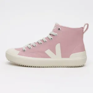Veja Nova High Top Canvas Sneakers Trainers Pink size 38 US 7