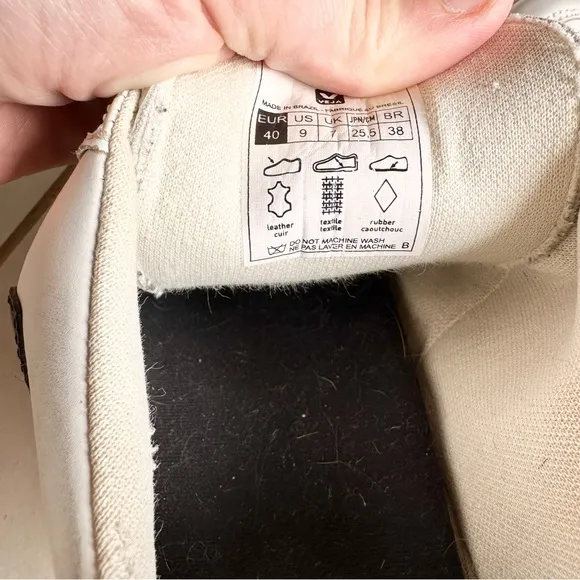 Veja White and Black Retro-Inspired Sneakers
