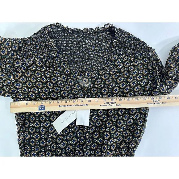 Veronica Beard Dress Womens‎ 6 Long Sleeve Lined Boho NWT Sacchi Token