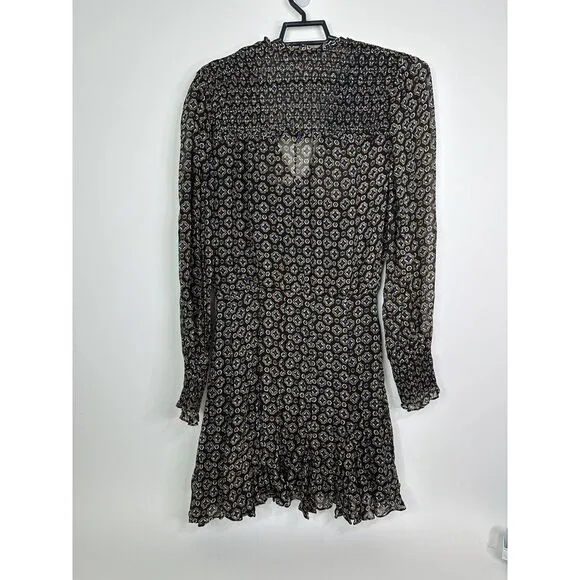 Veronica Beard Dress Womens‎ 6 Long Sleeve Lined Boho NWT Sacchi Token