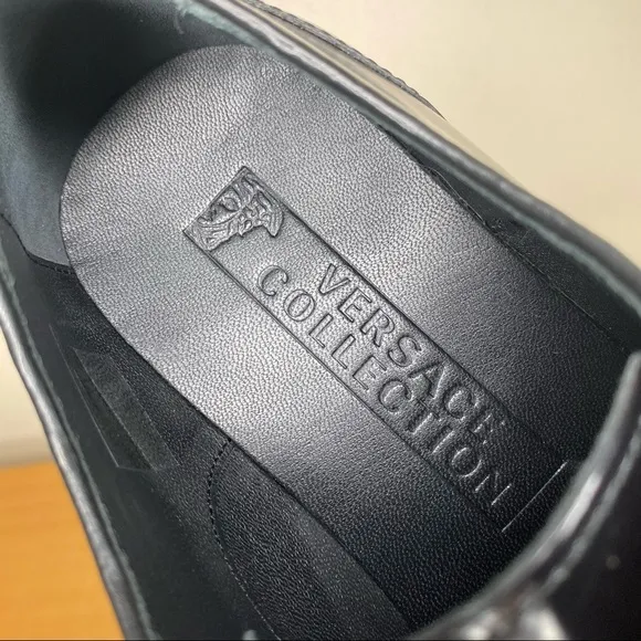 Versace Collection Black Dress Shoes