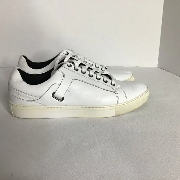 Versace Collection white with Versace Emblem Sneakers Designer Size 43 US 10