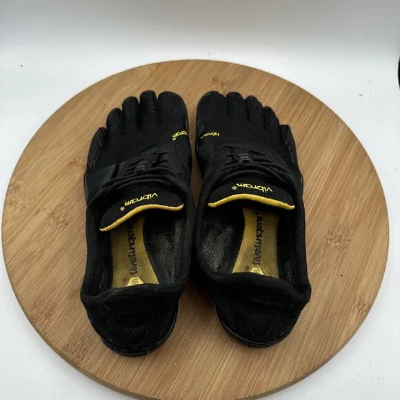 Vibram Fivefingers KSO Evo Black Womens Size 8 Running Shoes Minimalist Barefoot
