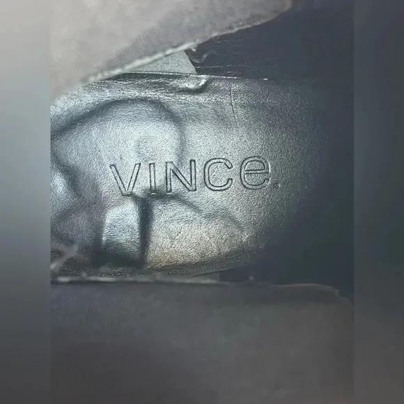 Vince leather ankle boots size 8