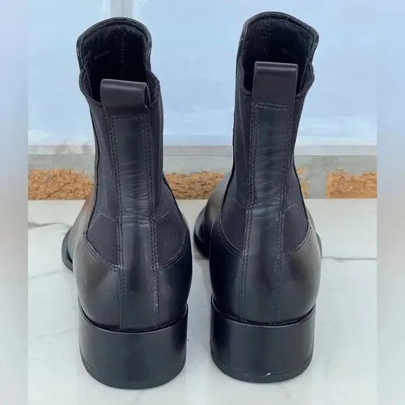 Vince leather ankle boots size 8