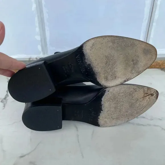 Vince leather ankle boots size 8