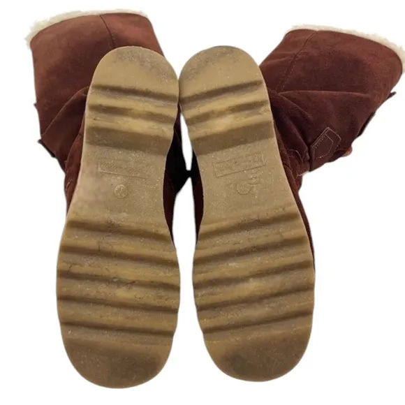 Vintage 1970s Sherpa Lined Boots