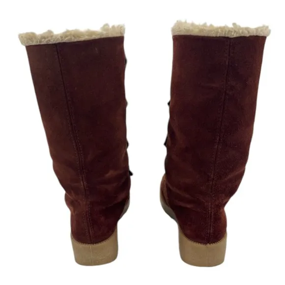 Vintage 1970s Sherpa Lined Boots