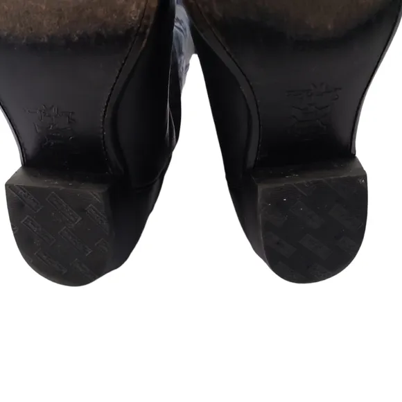 Vintage 1980s Black Tony Lama Cowboy Western Excellent Shape Mens Size 9EE