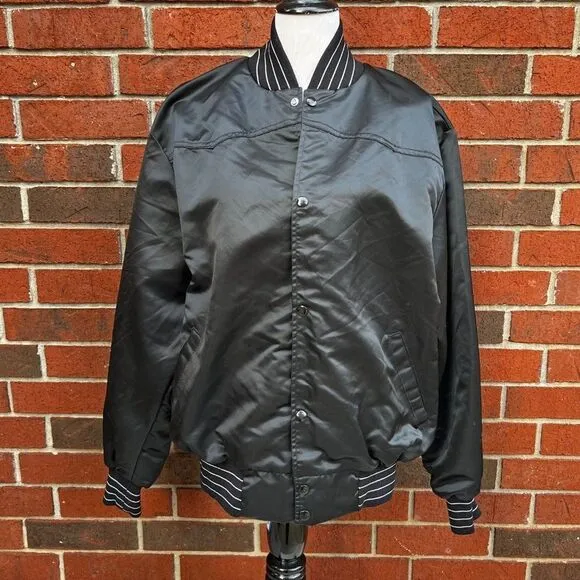 Vintage 1990 IFR International Finals Rodeo Tulsa 1990 Satin Jacket XL