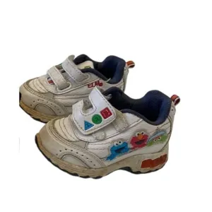 Vintage 2008 Sesame Street Baby Shoes Sz 4 Elmo 123 Cookie Monster Oscar
