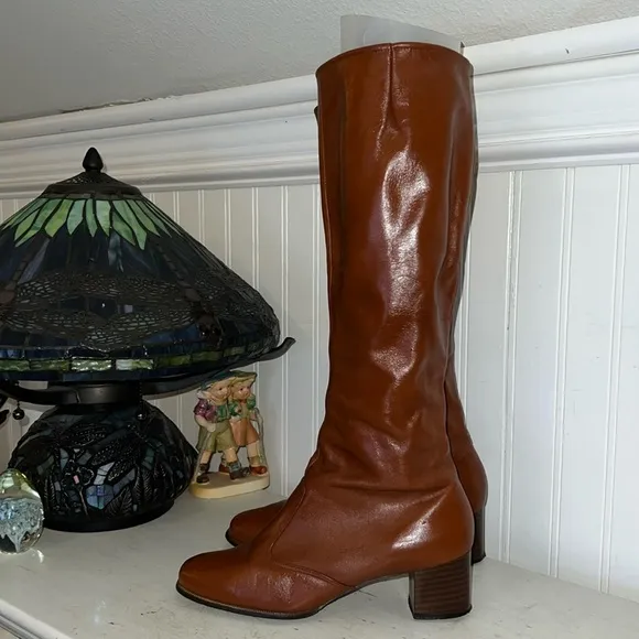 Vintage 60s Cobbies leather boots