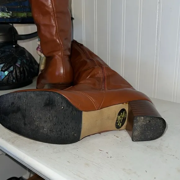 Vintage 60s Cobbies leather boots