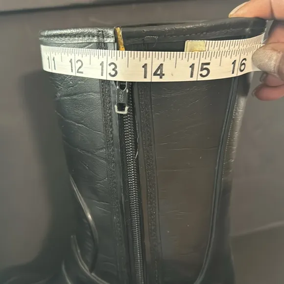 Vintage 70s Black Rubber Boots