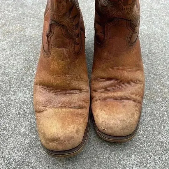 Vintage 70s Dingo American Eagle Leather Men’s Boots