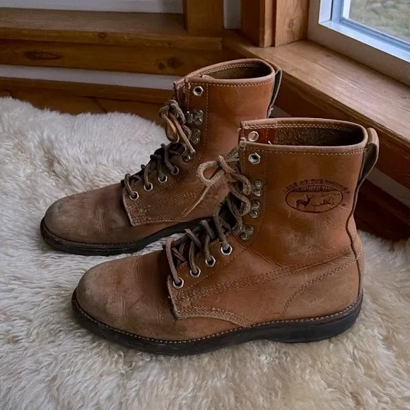 Vintage 70’s Lake of the Woods Leather Boots