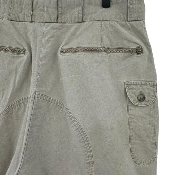 Vintage 80s/90s Banana Republic Cargo Pants Convertible Shorts/Pants Tan | 36&quot;