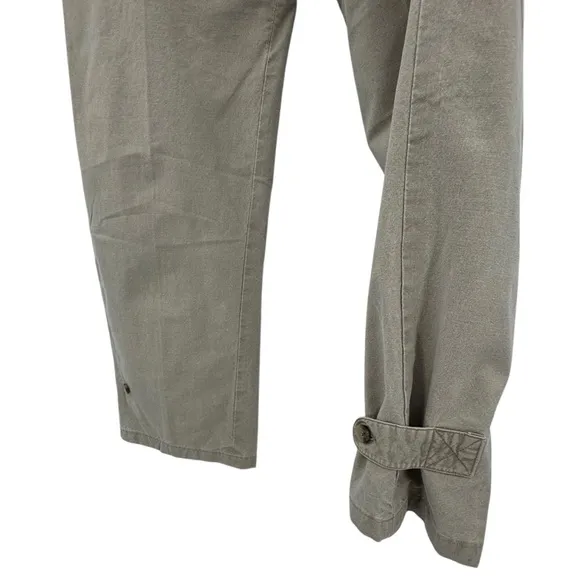 Vintage 80s/90s Banana Republic Cargo Pants Convertible Shorts/Pants Tan | 36&quot;