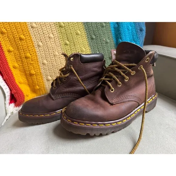 Vintage 90s 939 Dr Marten Leather Boots Made in England Men’s 5.5 Women’s 7.5
