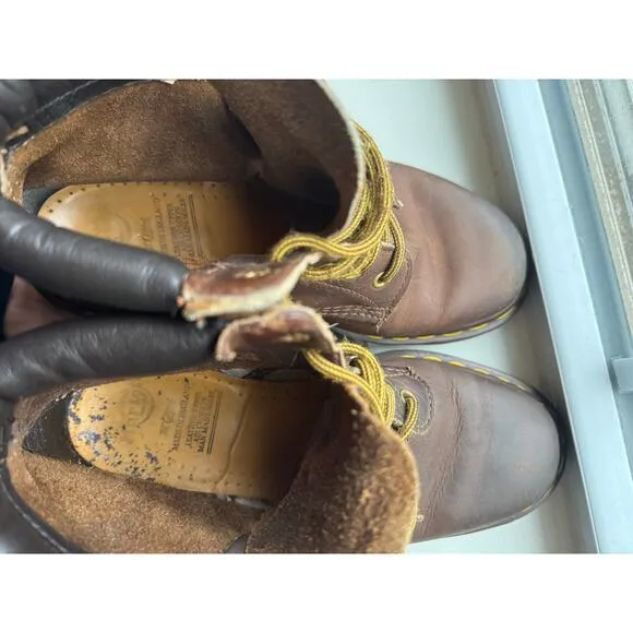 Vintage 90s 939 Dr Marten Leather Boots Made in England Men’s 5.5 Women’s 7.5