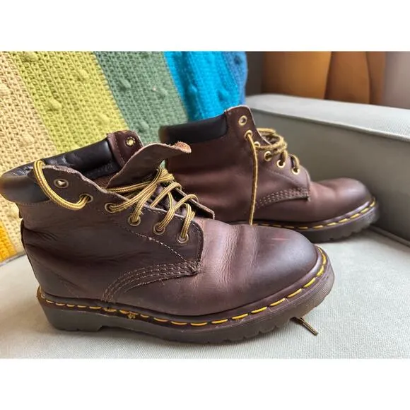 Vintage 90s 939 Dr Marten Leather Boots Made in England Men’s 5.5 Women’s 7.5