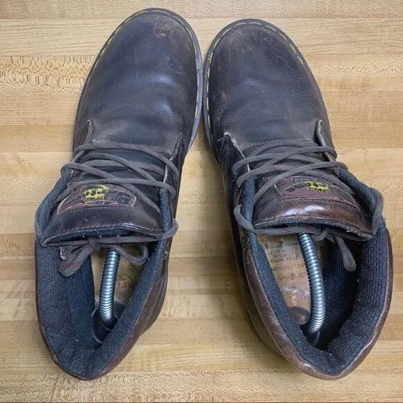 Vintage 90s Dr Martens Boots Leather 8057 Sz 9