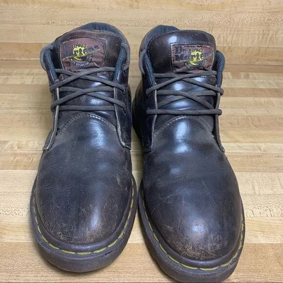 Vintage 90s Dr Martens Boots Leather 8057 Sz 9