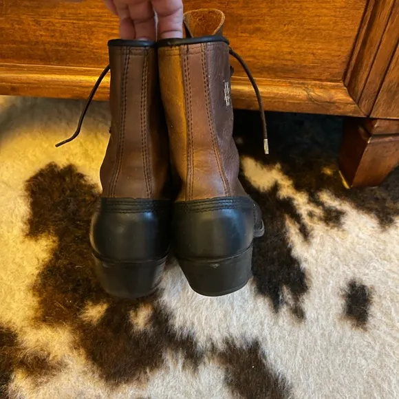 Vintage Abilene Western Lace Up Kiltie Boots