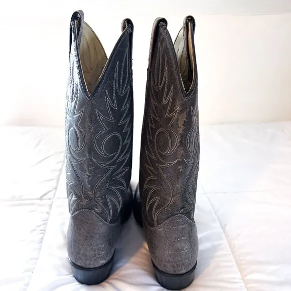 Vintage ACME cowboy Boots Men’s size 9E Gray style 4695