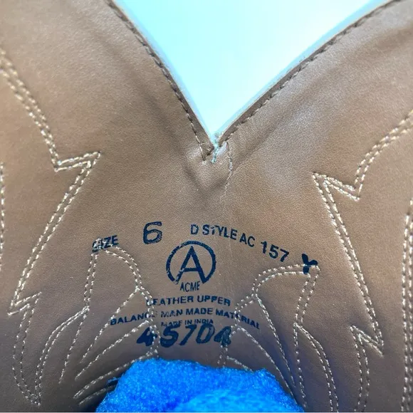 Vintage Acme Pink Western Cowboy Boots