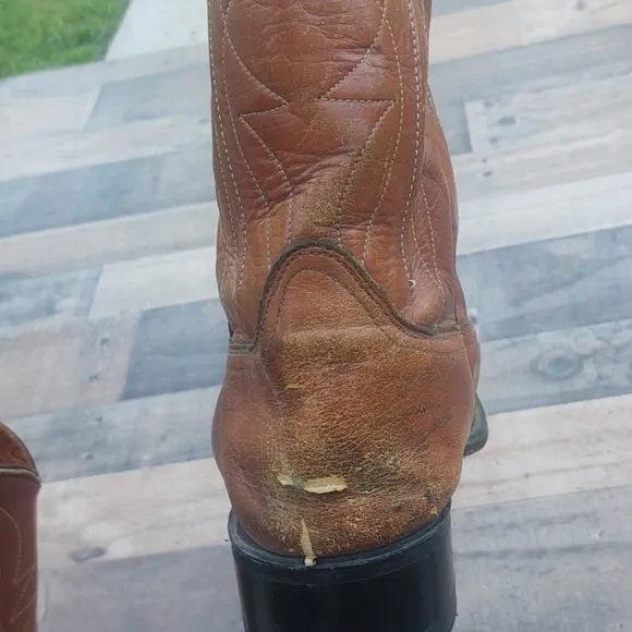 Vintage Acme Western Cowboy Boots sz 9 D