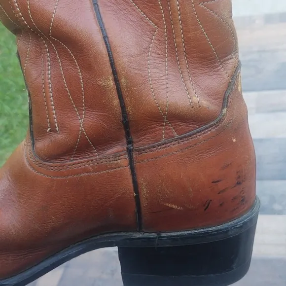 Vintage Acme Western Cowboy Boots sz 9 D