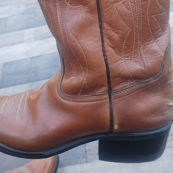 Vintage Acme Western Cowboy Boots sz 9 D
