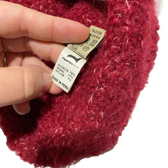 𝅺vintage Alpaca Wool Docker Knit Docker Hat