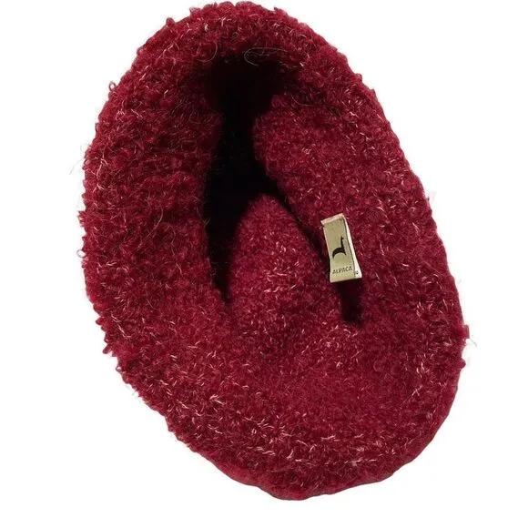 𝅺vintage Alpaca Wool Docker Knit Docker Hat