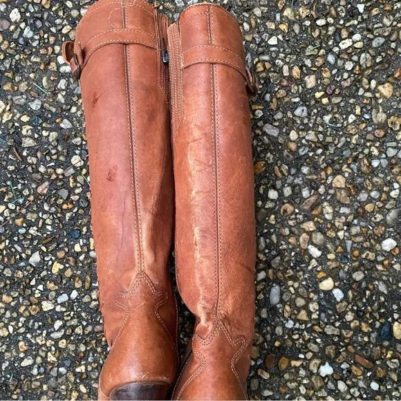 Vintage Boho hippie 1970’s leather boots 5
